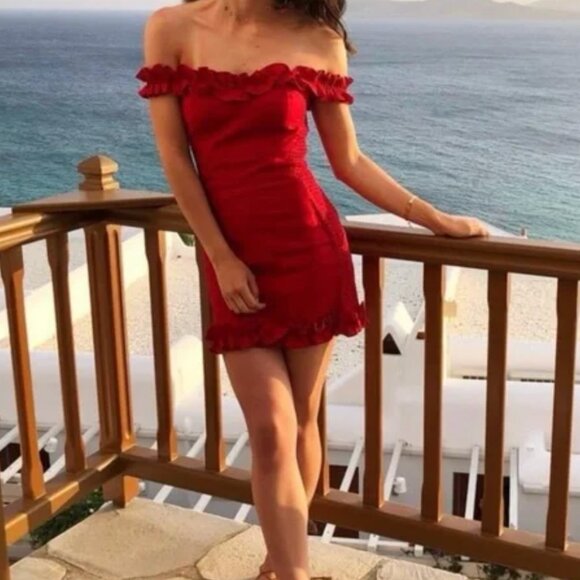 REFORMATION BONITA LINEN DRESS SIZE 2 - Picture 1 of 7